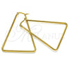 Stainless Steel Medium Hoop, Polished, Golden Finish, 02.356.0001.45