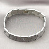 Stainless Steel Solid Bracelet, Polished, Steel Finish, 03.114.0227.09