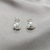 Sterling Silver Stud Earring, Polished, Silver Finish, 02.409.0025