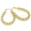 Oro Laminado Small Hoop, Gold Filled Style Polished, Golden Finish, 02.170.0253.25