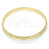 Oro Laminado Individual Bangle, Gold Filled Style Polished, Golden Finish, 07.165.0018.05.20 (06 MM Thickness, Size 5 - 2.50 Diameter)