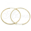 Oro Laminado Extra Large Hoop, Gold Filled Style Polished, Golden Finish, 02.170.0156.70