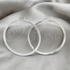 Sterling Silver Large Hoop, Polished, Silver Finish, 02.389.0099.50