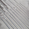 Sterling Silver Basic Necklace, Miami Cuban Design, Polished, Silver Finish, 04.420.0008.24