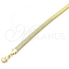 Oro Laminado Basic Necklace, Gold Filled Style Rat Tail Design, Polished, Golden Finish, 04.213.0065.30
