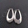 Sterling Silver Medium Hoop, Polished, Silver Finish, 02.395.0012.30
