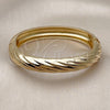 Oro Laminado Individual Bangle, Gold Filled Style Polished, Golden Finish, 07.307.0034..05