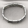 Stainless Steel Solid Bracelet, Polished, Steel Finish, 03.114.0372.2.08