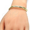 Oro Laminado Basic Bracelet, Gold Filled Style Polished, Golden Finish, 03.145.0005.08