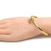 Oro Laminado Individual Bangle, Gold Filled Style Polished, Golden Finish, 07.192.0010.06 (14 MM Thickness, Size 6 - 2.75 Diameter)