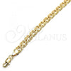 Oro Laminado Basic Bracelet, Gold Filled Style Polished, Golden Finish, 04.63.1362.08