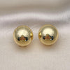 Oro Laminado Leverback Earring, Gold Filled Style Polished, Golden Finish, 02.163.0044