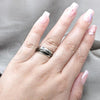 Stainless Steel Mens Ring, Scorpion and Heart Design, Polished, Two Tone, 01.63.0710.08