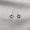 Sterling Silver Stud Earring, Love Knot Design, Polished, Silver Finish, 02.409.0035