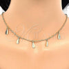 Oro Laminado Necklace and Bracelet, Gold Filled Style Polished, Golden Finish, 06.63.0213