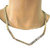 Gold Tone Basic Necklace, Mariner Design, Polished, Golden Finish, 04.242.0033.24GT