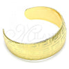 Oro Laminado Individual Bangle, Gold Filled Style Greek Key Design, Polished, Golden Finish, 5.229.013.3