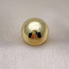 Oro Laminado Elegant Ring, Gold Filled Style Ball Design, Polished, Golden Finish, 01.341.0126