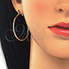 Oro Laminado Medium Hoop, Gold Filled Style Polished, Golden Finish, 5.134.009.35