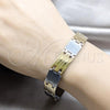 Stainless Steel Fancy Bracelet, Polished, Two Tone, 03.63.22910.09