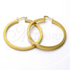 Oro Laminado Medium Hoop, Gold Filled Style Polished, Golden Finish, 5.136.023.45