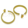 Oro Laminado Medium Hoop, Gold Filled Style Polished, Golden Finish, 02.210.0758.30