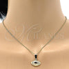 Oro Laminado Fancy Pendant, Gold Filled Style Ball Design, Diamond Cutting Finish, Golden Finish, 5.183.038