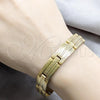 Stainless Steel Solid Bracelet, Polished, Golden Finish, 03.63.22974.08