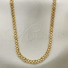Oro Laminado Basic Necklace, Gold Filled Style Polished, Golden Finish, 04.63.1361.24