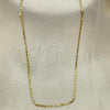 Oro Laminado Basic Necklace, Gold Filled Style Polished, Golden Finish, 04.213.0032.20