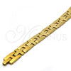 Stainless Steel Solid Bracelet, Polished, Golden Finish, 03.114.0229.1.09