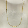 Oro Laminado Basic Necklace, Gold Filled Style Polished, Golden Finish, 04.213.0080.18