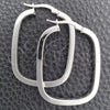 Sterling Silver Medium Hoop, Polished, Silver Finish, 02.389.0164.30