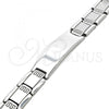 Stainless Steel Solid Bracelet, Polished, Steel Finish, 03.114.0342.3.08