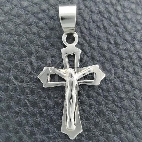 Sterling Silver Religious Pendant, Polished, Silver Finish, 05.392.0005