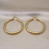Oro Laminado Medium Hoop, Gold Filled Style Polished, Golden Finish, 5.136.004.40