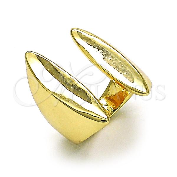 Oro Laminado Elegant Ring, Gold Filled Style Polished, Golden Finish, 01.60.0009