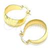 Oro Laminado Small Hoop, Gold Filled Style Polished, Golden Finish, 02.170.0362.20