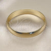Oro Laminado Individual Bangle, Gold Filled Style Polished, Golden Finish, 07.213.0016.05