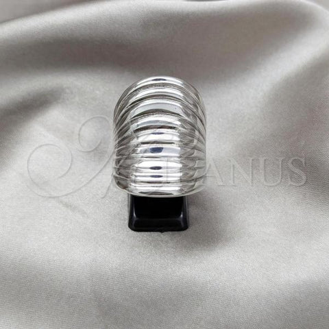 Stainless Steel Elegant Ring, Polished, Steel Finish, 01.63.0628.09