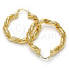 Oro Laminado Medium Hoop, Gold Filled Style Polished, Golden Finish, 02.170.0215.40