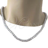 Rhodium Plated Fancy Necklace, with White Cubic Zirconia, Polished, Rhodium Finish, 04.284.0005.1.24