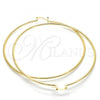 Oro Laminado Extra Large Hoop, Gold Filled Style Polished, Golden Finish, 5.134.001.80
