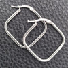 Sterling Silver Medium Hoop, Polished, Silver Finish, 02.389.0141.20