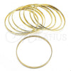 Oro Laminado Semanario Bangle, Gold Filled Style Polished, Golden Finish, 5.232.004.06 (04 MM Thickness, Size 6 - 2.75 Diameter)