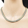 Oro Laminado Basic Necklace, Gold Filled Style Rat Tail Design, Polished, Golden Finish, 04.341.0136.18