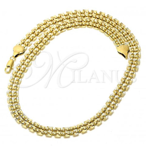 Oro Laminado Basic Necklace, Gold Filled Style Polished, Golden Finish, 5.221.002.1.20