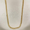 Oro Laminado Basic Necklace, Gold Filled Style Polished, Golden Finish, 04.213.0073.18