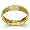 Oro Laminado Individual Bangle, Gold Filled Style Diamond Cutting Finish, Golden Finish, 07.165.0015.05