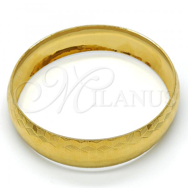 Oro Laminado Individual Bangle, Gold Filled Style Polished, Golden Finish, 07.165.0013.05